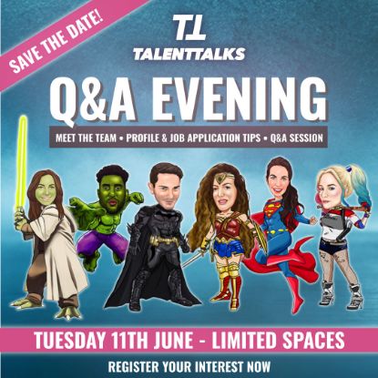 Picture of Talent Talks Q&A Session - Register Now!